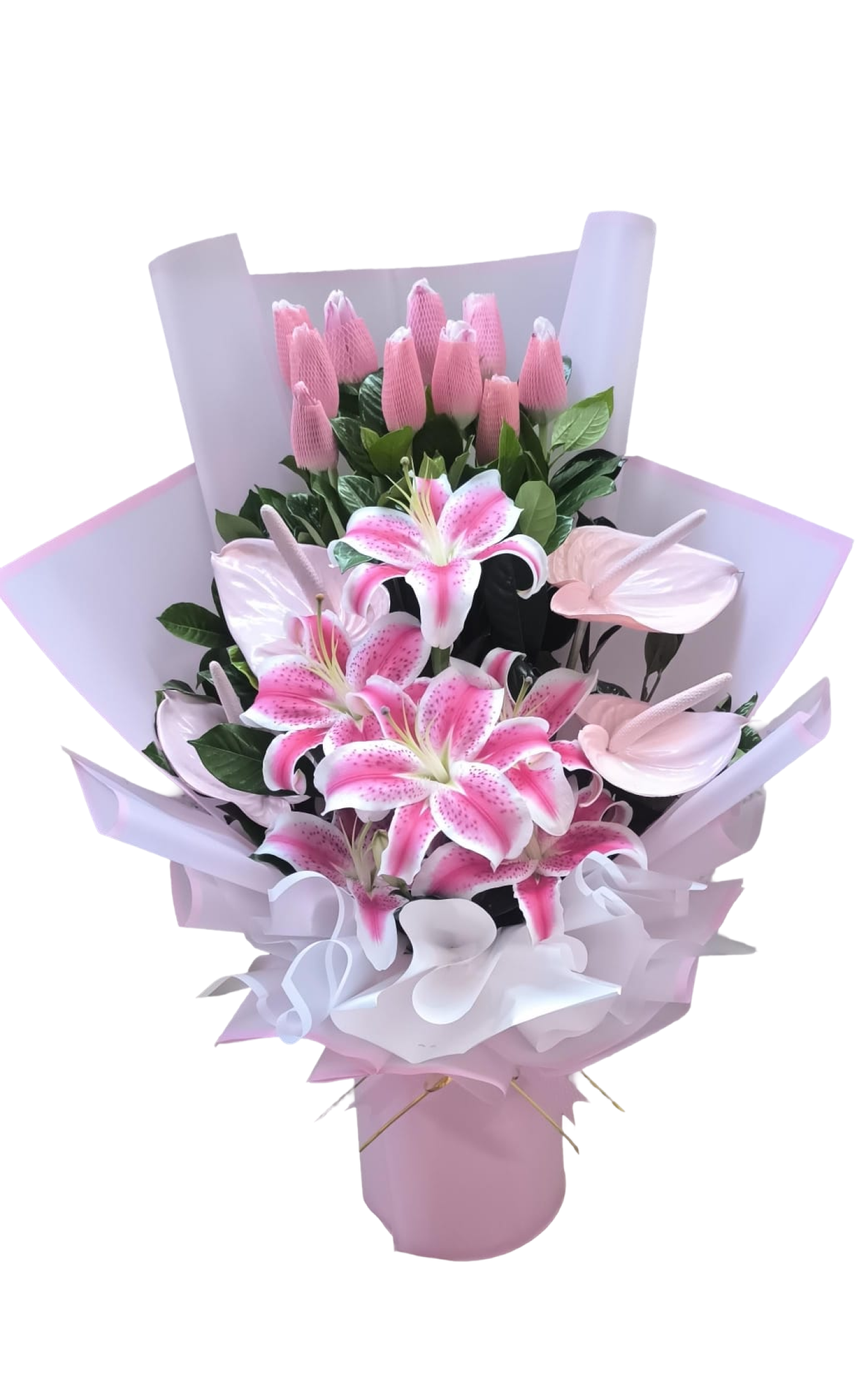 Elegancia Tropical Rosa
